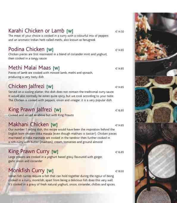 Copper & Spice Menu 7